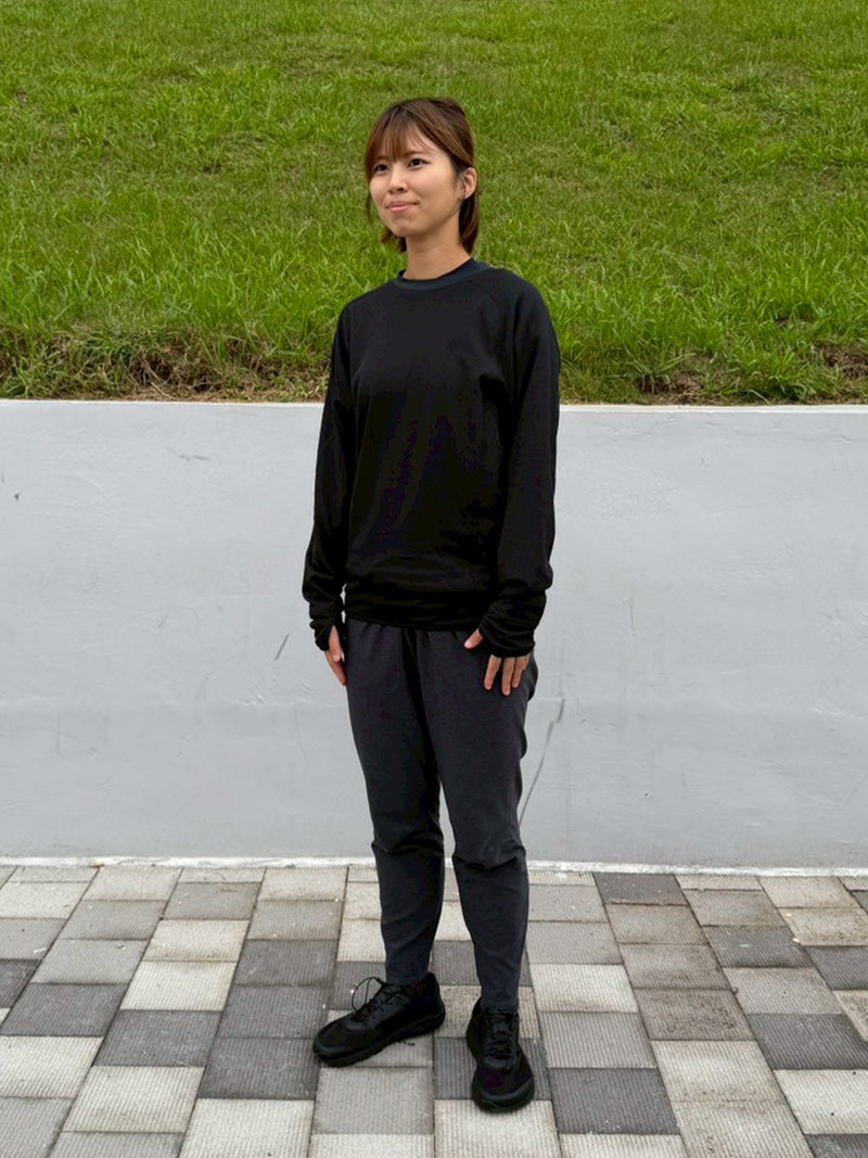 Zero-G Fleece Crew 着用イメージ