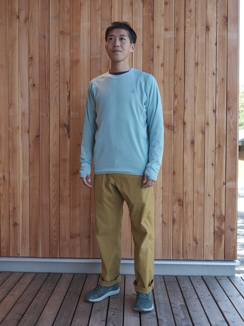 Zero-G Fleece Crew 着用イメージ