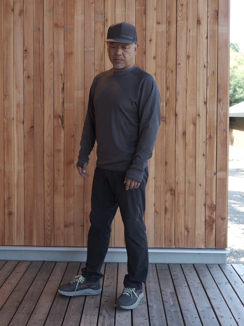 Zero-G Fleece Crew 着用イメージ