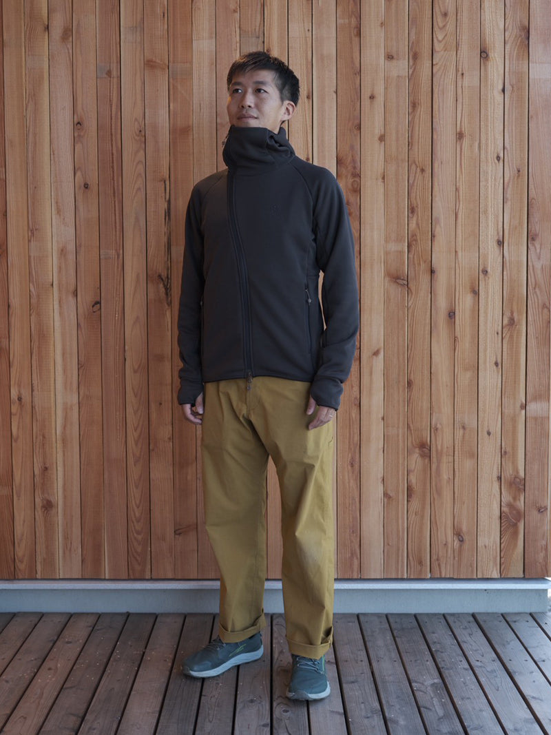 OCTA Fleece Tec Hoody 着用イメージ