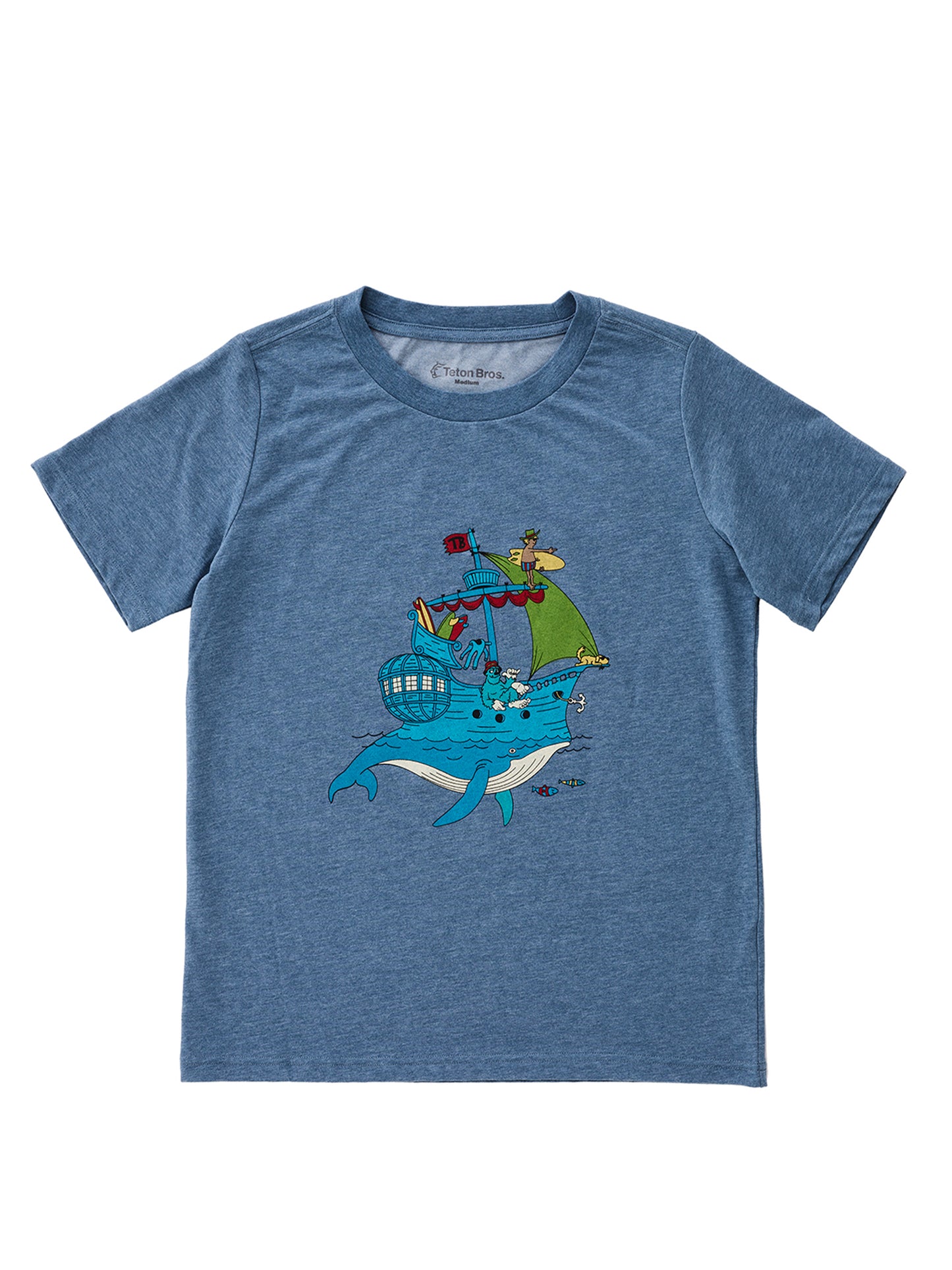 Whale shipTee