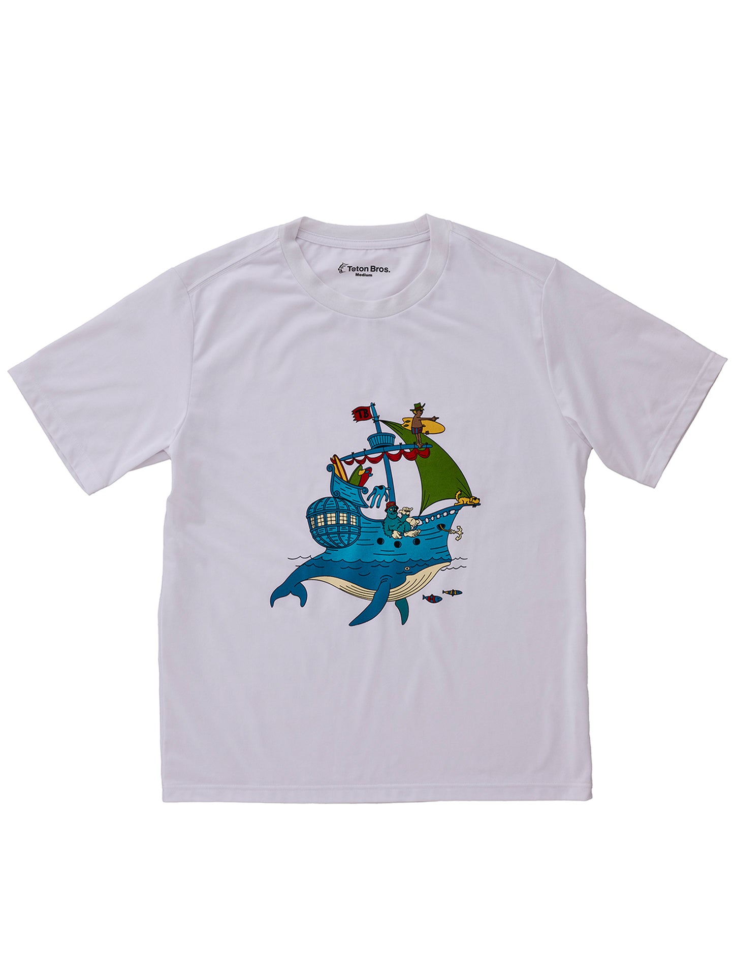 Whale shipTee