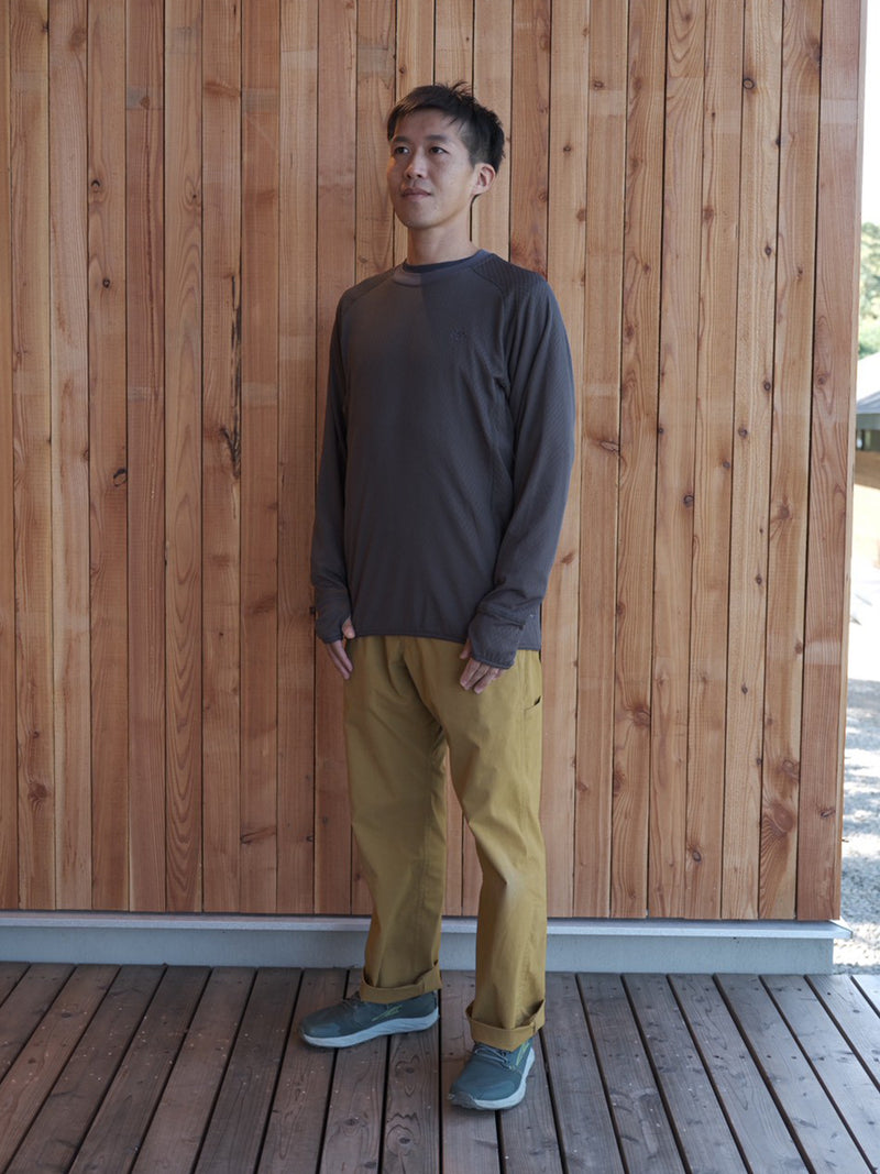 Zero-G Fleece Crew 着用イメージ