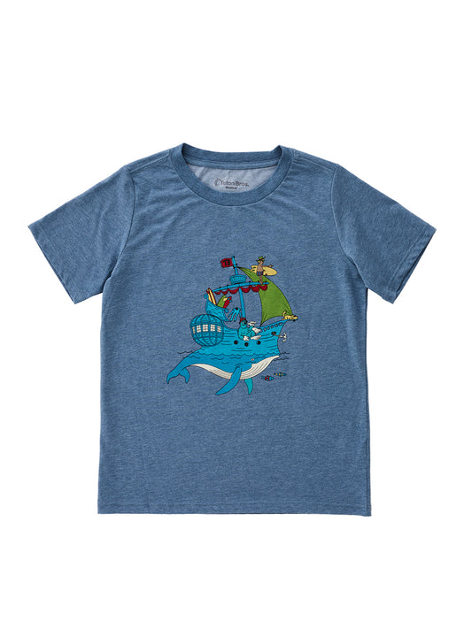 WS Whale shipTee