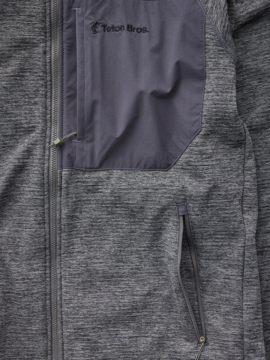 T TETON BROS. Graphene Zip ティートンブロス Hoody Men グラフェンジップフーディーメンズ TB223-38