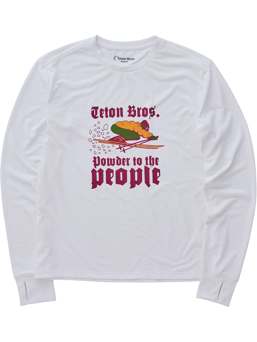 Powder To The People L/S Tee(Women)