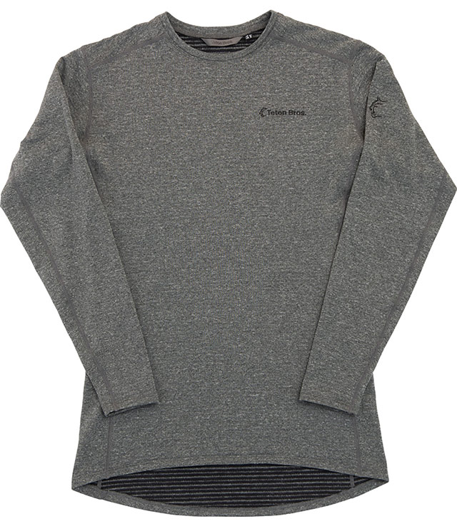 POWER WOOL GRID L/S